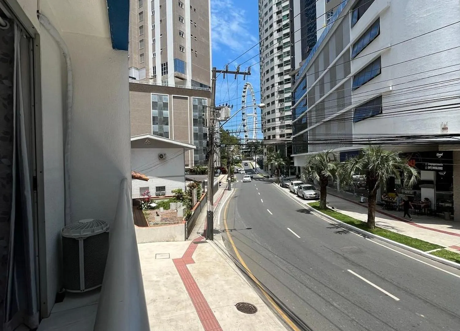 Ma01- Kitnet Com Ar | Vista Big Wheel | Garagem Apartamento Balneário Camboriú 0*,